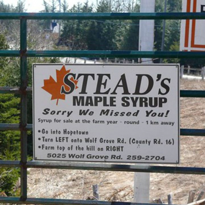 Stead&#039;s Maple Syrup